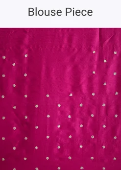 Purple Crush Tissue With Scallop Embroidered Border