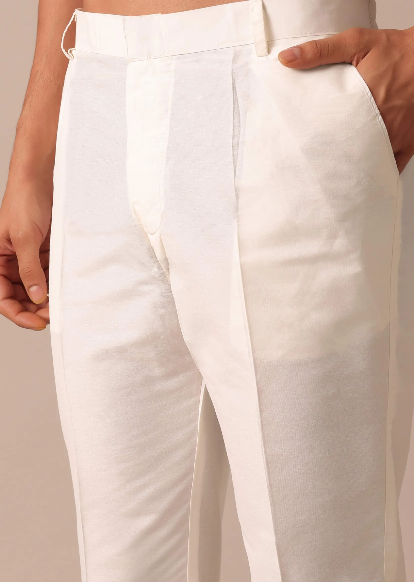 Purple Muslin Silk Kurta And Pant Set