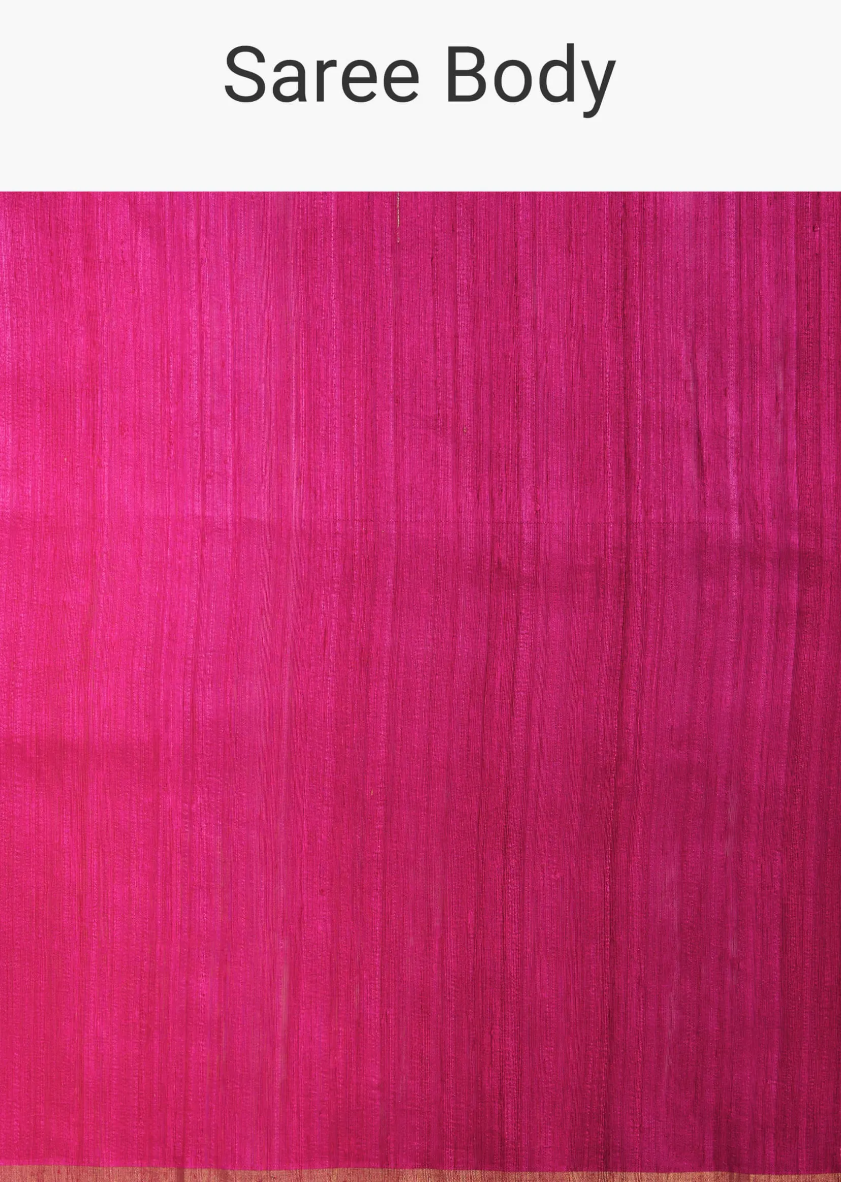 Purple Shaded Kora Silk Handloom Saree With Woven Traditional Motif