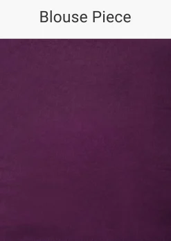 Purple Silk Bandhani Print Saree With Gota Embroidery And Unstitched Blouse Piece