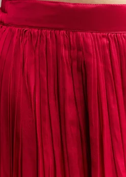Red Yellow Patola Palazzo Set