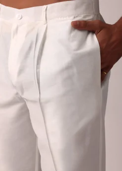 Regal Light Pink Silk Kurta Set For Men